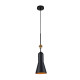 Lampada a sospensione grande in acciaio con signolo diffusore dal design moderno