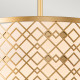 Lampada a sospensione grande in acciaio e diffusore in vetro dal design moderno