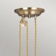 Lampada a sospensione in acciaio con contrappeso dal design industrial