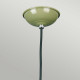 Lampada a sospensione industrial con struttura e diffusore in acciaio
