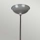 Lampada a sospensione industrial con struttura e diffusore in acciaio