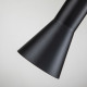 Lampada a sospensione media in acciaio con signolo diffusore dal design moderno