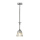 Lampada a sospensione pendente con diffusore in vetro a LED dal design moderno
