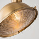 Lampada da esterno a parete struttura in acciaio e diffusore in vetro