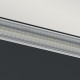 Lampada da parete da esterni con struttura in alluminio media dal design moderno