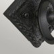 Lampada da parete in ferro battuto dalle linee rustiche senza paralume