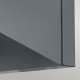 Lampada da parete moderna a LED per esterno in accciaio con diffusore regolabile