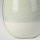 Lampada da tavolo con base in ceramica e paralume in tessuto dal design moderno