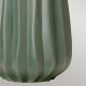 Lampada da tavolo in ceramica con paralume in tessuto dal design moderno