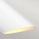 Lampada da tavolo moderna con struttura e paralume orientabile in acciaio