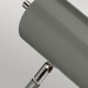 Lampada da tavolo moderna con struttura e paralume orientabile in acciaio