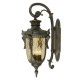 Lanterna da parete grande a 3 luci in bronzo antico illuminazione per giardino