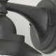 Lanterna da parete per esterni con struttura in alluminio e diffusore in vetro
