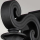 Lanterna grande in alluminio con diffusore in vetro design rustico da esterno