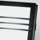 Lanterna da parete per esterno struttura in alluminio e diffusore a led gx53