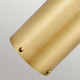 Paletto luce basso da esterno in ottone dal design moderno ed elegante
