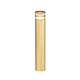 Paletto luce da esterno in ottone dal design moderno ed elegante