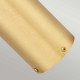 Paletto luce da esterno in ottone dal design moderno ed elegante