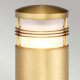 Paletto luce da esterno in ottone dal design moderno ed elegante