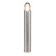 Paletto luce da giardino in ottone design moderno con diffusore in vetro