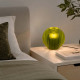 Abat-jour di design sferica a lamelle in plexiglass