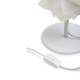 Abatjour con struttura in metallo e diffusore in PVC