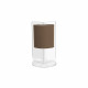 Abatjout moderna in plexiglass con diffusore in tessuto