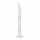 Appendiabiti da terra con struttura in plexiglass dal design moderno