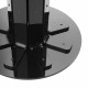 Appendiabiti da terra con struttura in plexiglass dal design moderno