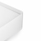 Applique moderna con diffusore in plexiglass con 1 lampadina
