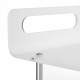 Carrello da cucina su ruote con struttura in plexiglass