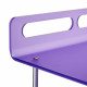 Carrello da cucina su ruote con struttura in plexiglass