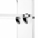 Consolle per ingresso in plexiglass grande con mensola dal design moderno