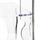 Consolle piccola per ingresso in plaxiglass dal design contemporaneo
