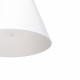 Lampada a sospenione per esterno con diffusore a cono grande