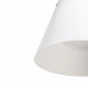 Lampada a sospenione per esterno con diffusore a cono medio