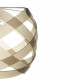 Lampada a sospensione con diffusore grande in plexiglass con 3 lampadine