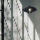 Lampada a sospensione con diffusore in cristallo acrilico