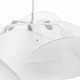 Lampada a sospensione con diffusore in plexiglass dal design modeno
