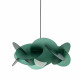 Lampada a sospensione con diffusore in plexiglass dal design modeno