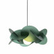 Lampada a sospensione con diffusore in plexiglass dal design modeno