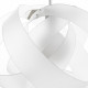 Lampada a sospensione con diffusore in plexiglass dal design moderno