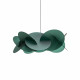 Lampada a sospensione con diffusore in plexiglass grande dal design modeno