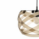 Lampada a sospensione con diffusore piccolo in plexiglass con 1 lampadina