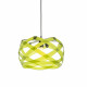 Lampada a sospensione con diffusore piccolo in plexiglass con 1 lampadina