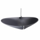 Lampada a sospensione dal design modeno con diffusore in plexiglass