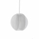 Lampada a sospensione grande con diffusore in plexiglass dal design modeno