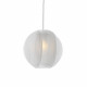 Lampada a sospensione grande con diffusore in plexiglass dal design modeno