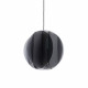 Lampada a sospensione grande con diffusore in plexiglass dal design modeno