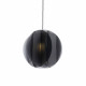 Lampada a sospensione grande con diffusore in plexiglass dal design modeno